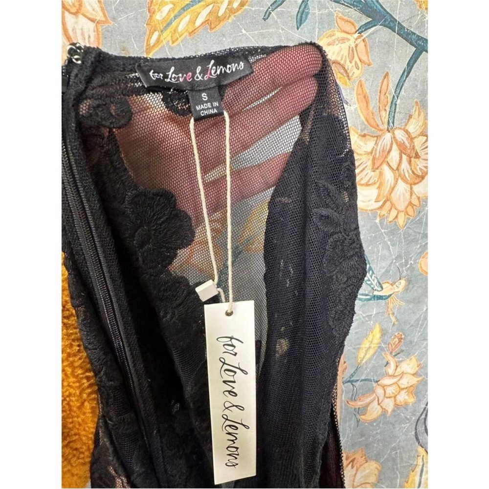 NWT Free People For Love & Lemons Temecula mini dress size small - Picture 14 of 15